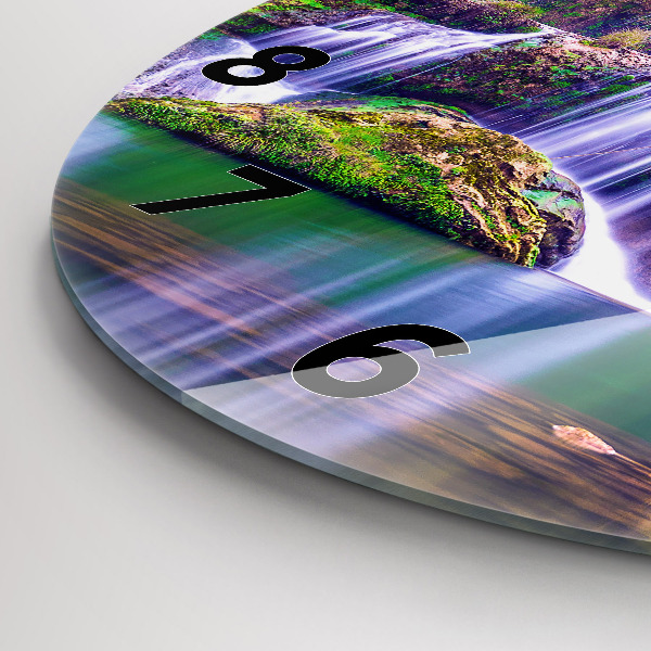 Horloge ronde Cascade de Jiulong, Chine