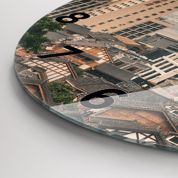 Horloge ronde Vieille ville de Chongqing