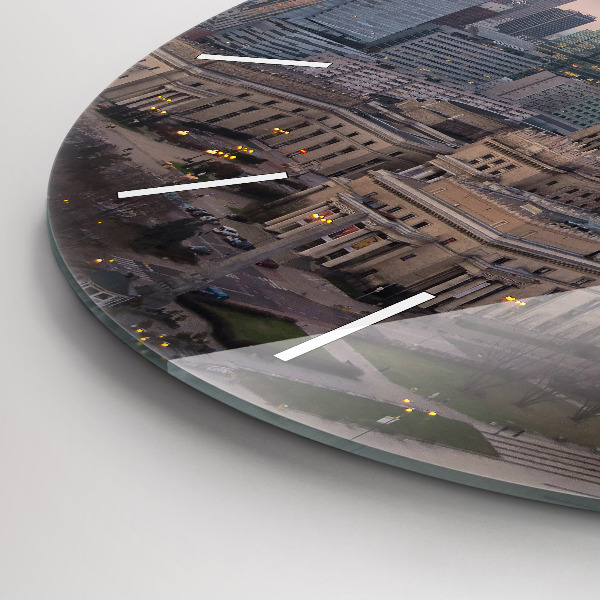 Horloge ronde Panorama de Varsovie