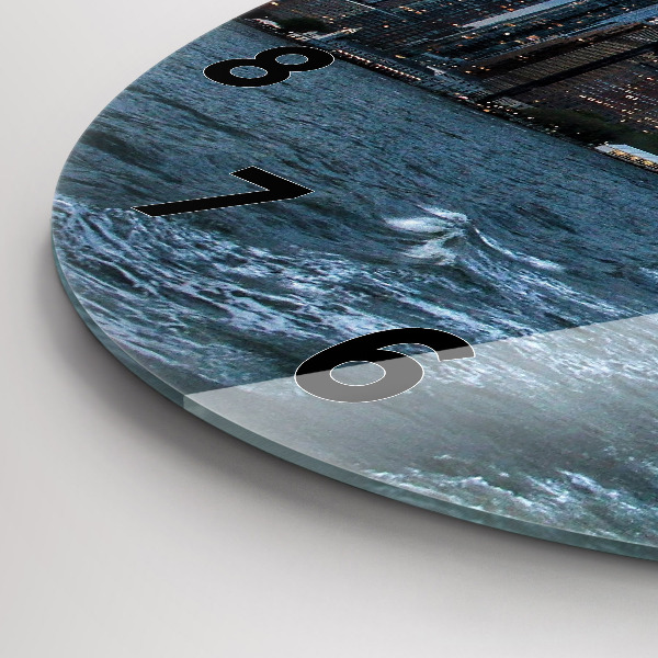 Horloge ronde Panorama de New York