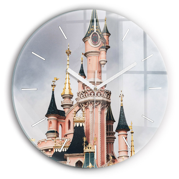 Horloge ronde Château de Disneyland Paris