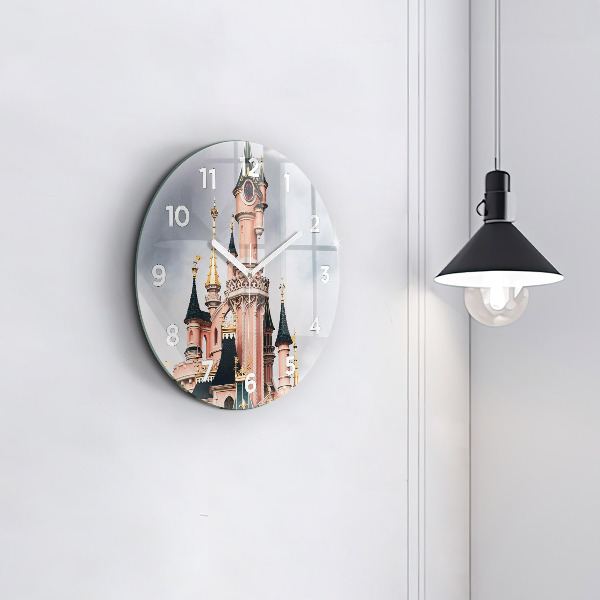 Horloge ronde Château de Disneyland Paris
