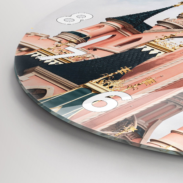 Horloge ronde Château de Disneyland Paris