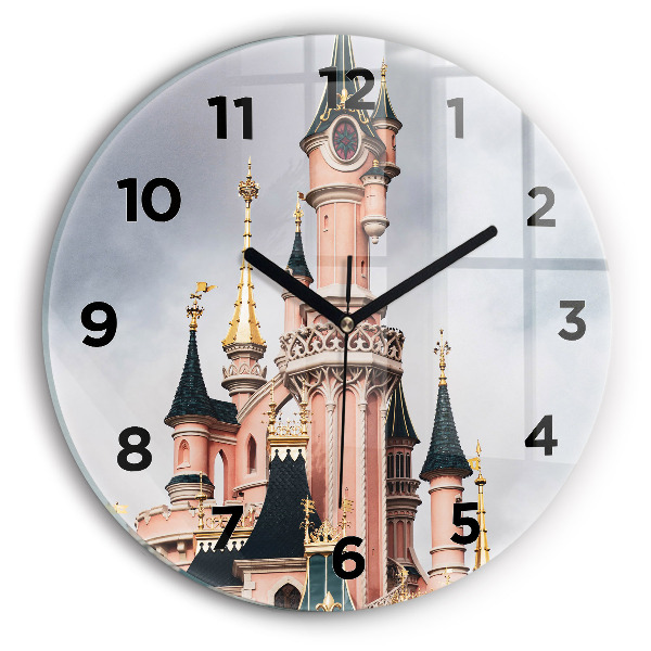 Horloge ronde Château de Disneyland Paris