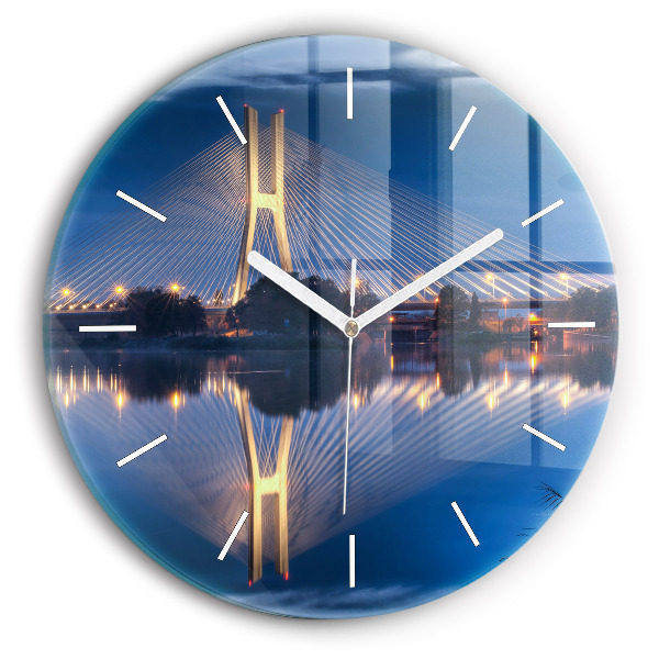 Horloge ronde Pont Rędziński à Wrocław