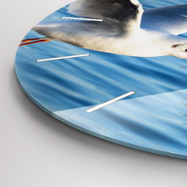 Horloge ronde Mouettes à Gdynia