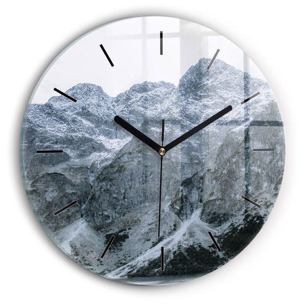 Horloge ronde Morskie Oko dans les Tatras
