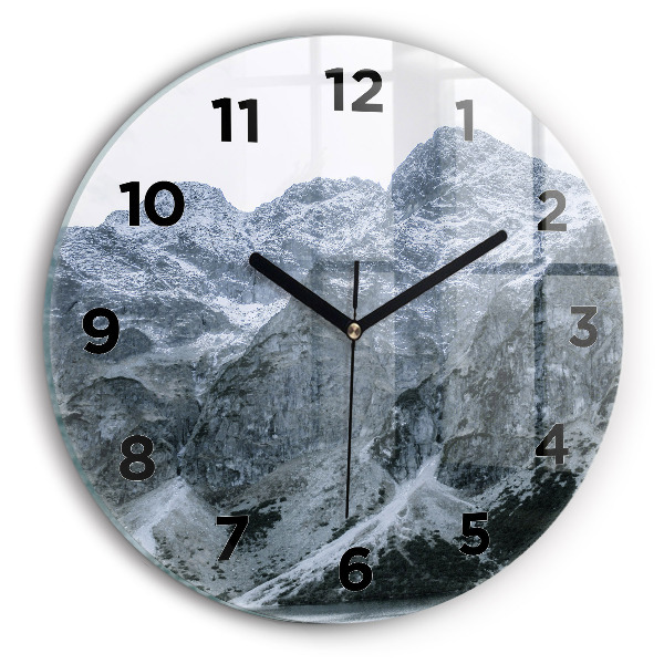 Horloge ronde Morskie Oko dans les Tatras