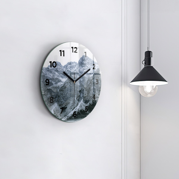 Horloge ronde Morskie Oko dans les Tatras
