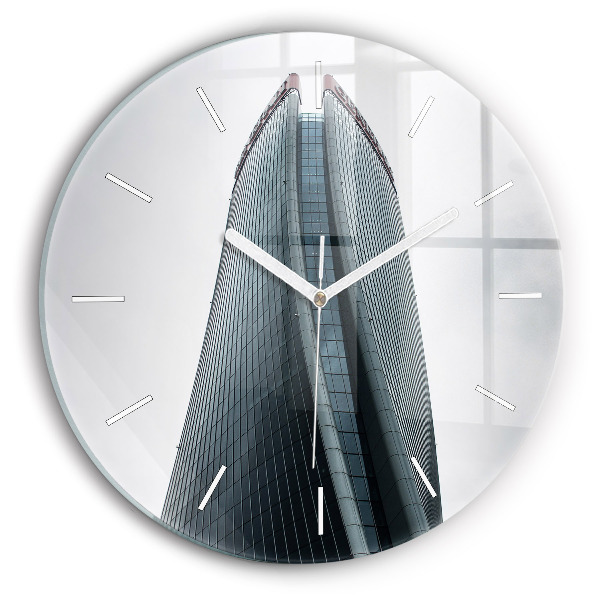 Horloge ronde Gratte-ciel à Milan