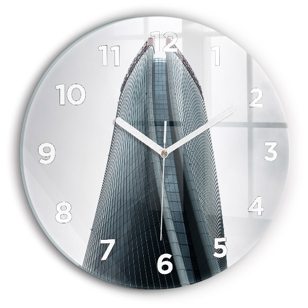 Horloge ronde Gratte-ciel à Milan