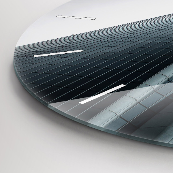 Horloge ronde Gratte-ciel à Milan