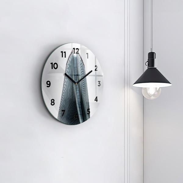 Horloge ronde Gratte-ciel à Milan