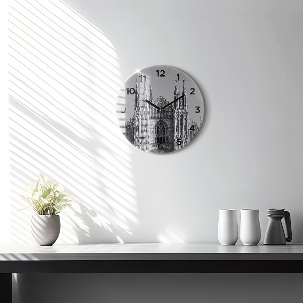 Horloge ronde Cathédrale de Milan