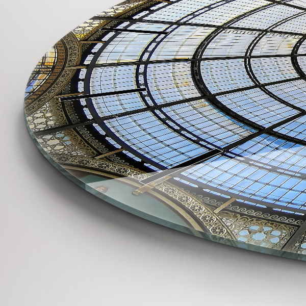 Horloge ronde Centre commercial à Milan