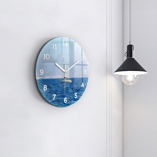 Horloge ronde Yacht à Tenerife