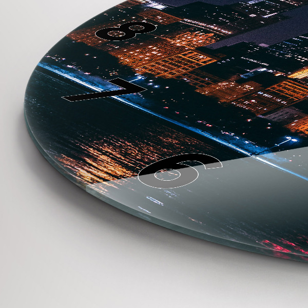 Horloge ronde Paysage urbain de Chicago