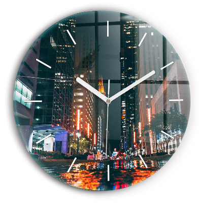 Horloge ronde Hôtel à Houston