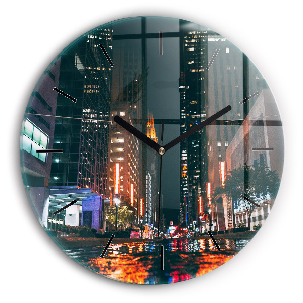 Horloge ronde Hôtel à Houston