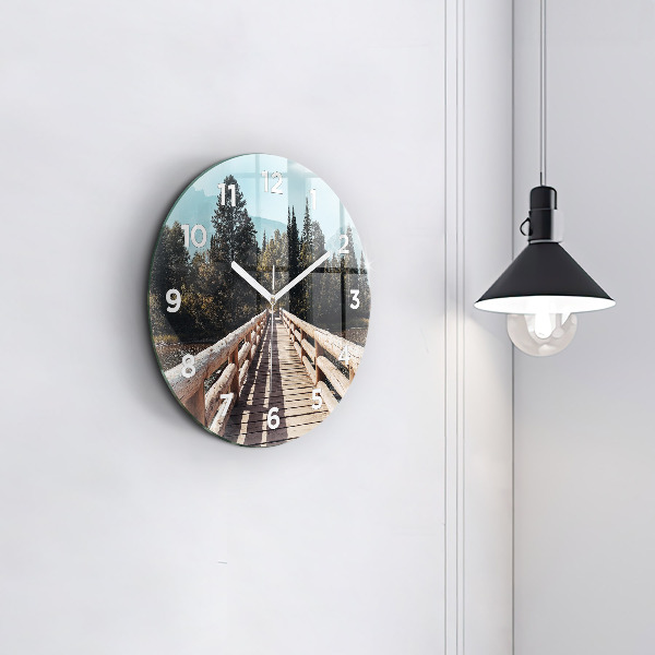 Horloge ronde Montagnes de Yellowstone