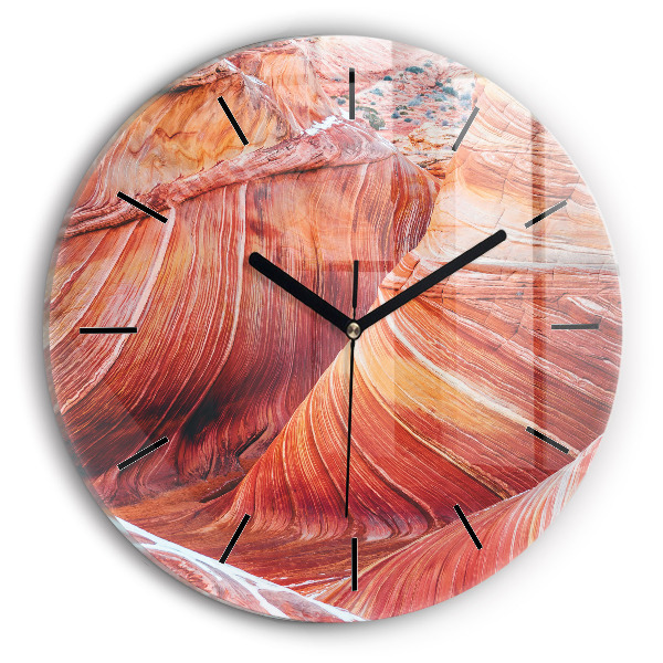 Horloge ronde Le pittoresque Grand Canyon