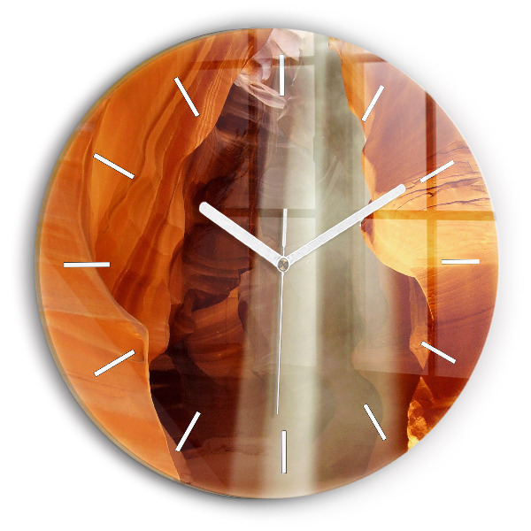 Horloge ronde Canyon du désert