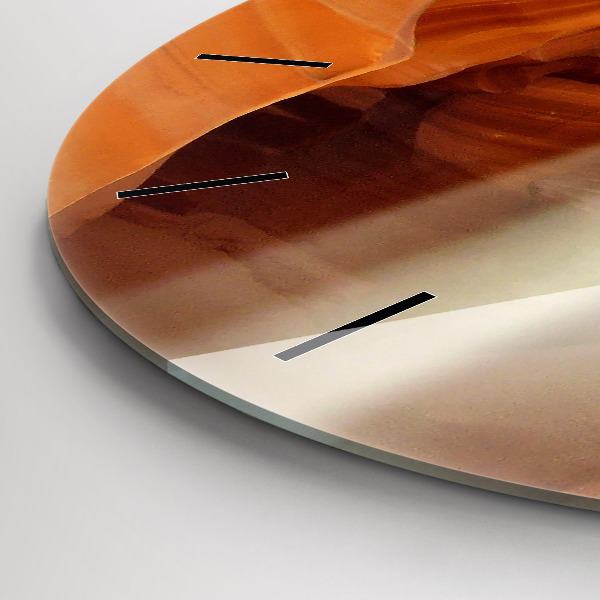 Horloge ronde Canyon du désert