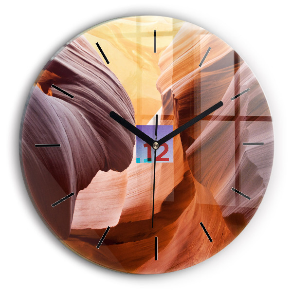 Horloge ronde Antelope Canyon