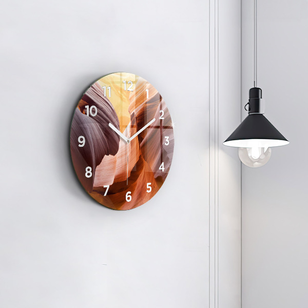 Horloge ronde Antelope Canyon