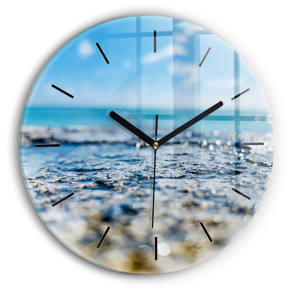Horloge ronde Photographie aquatique