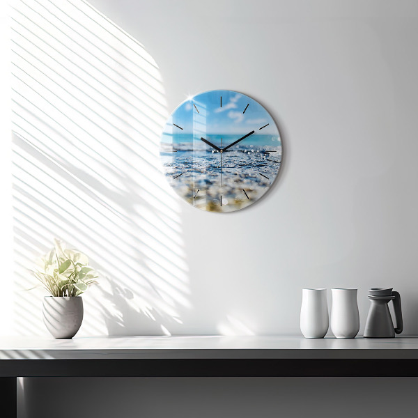 Horloge ronde Photographie aquatique
