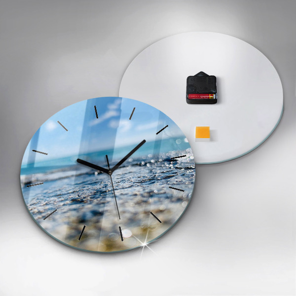 Horloge ronde Photographie aquatique
