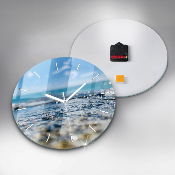 Horloge ronde Photographie aquatique