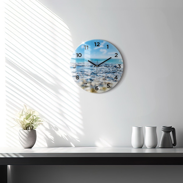 Horloge ronde Photographie aquatique