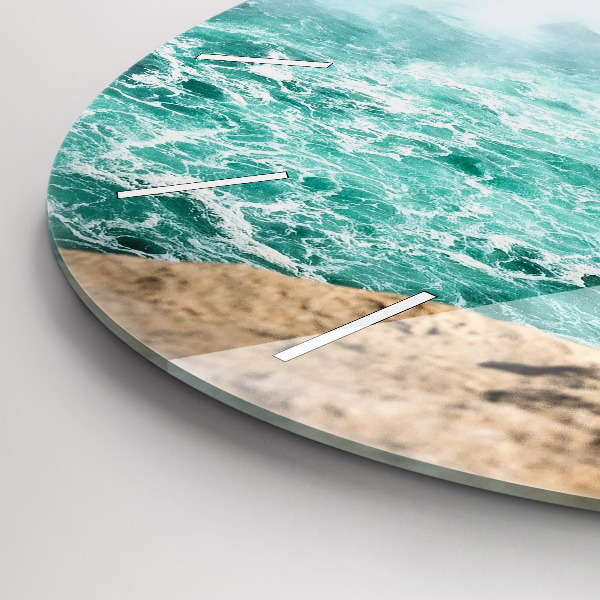 Horloge ronde Le Bateau et Niagara