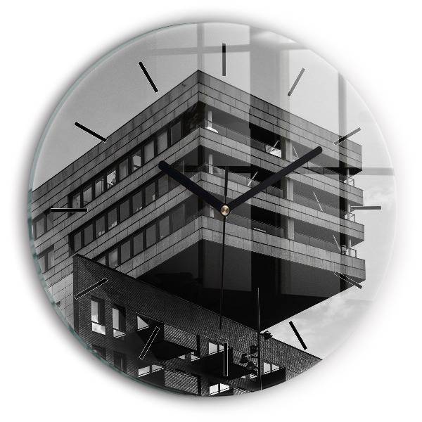 Horloge ronde Architecture à Amsterdam