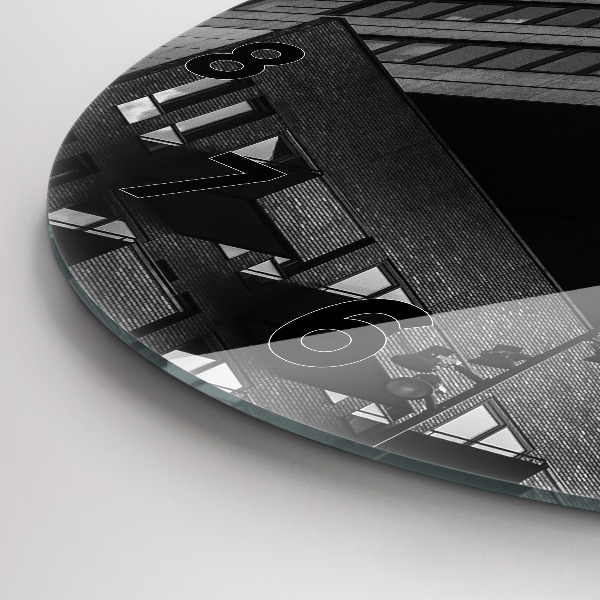 Horloge ronde Architecture à Amsterdam