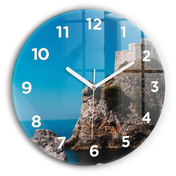 Horloge ronde Falaises de Dubrovnik