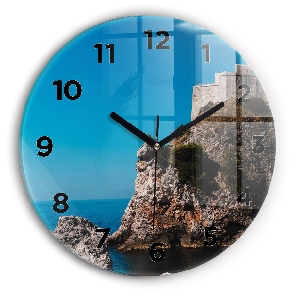 Horloge ronde Falaises de Dubrovnik