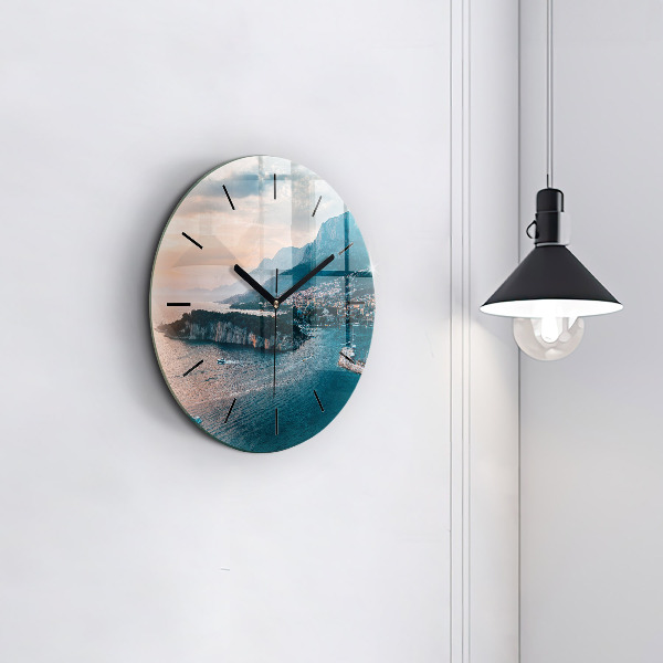 Horloge ronde Île en Croatie