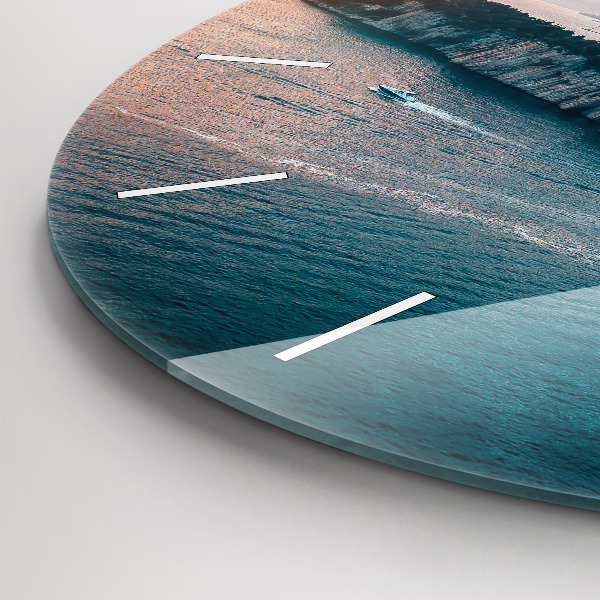 Horloge ronde Île en Croatie