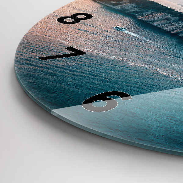 Horloge ronde Île en Croatie