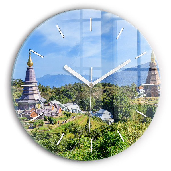 Horloge ronde Parc national de Chiang Mai