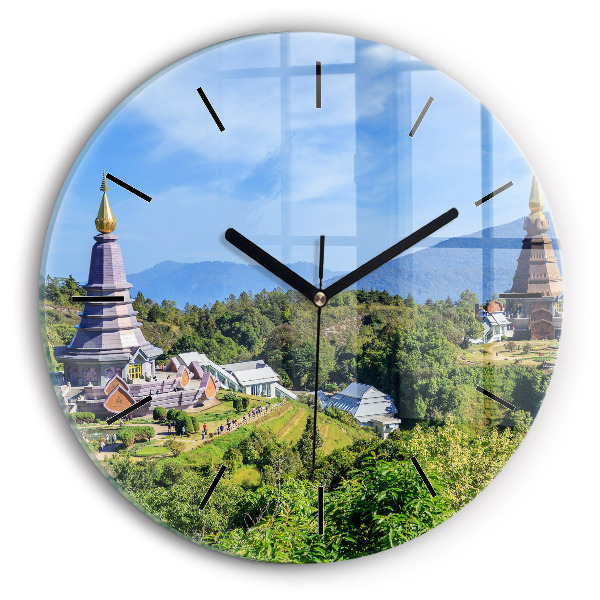 Horloge ronde Parc national de Chiang Mai