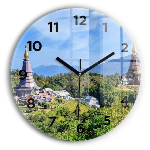 Horloge ronde Parc national de Chiang Mai