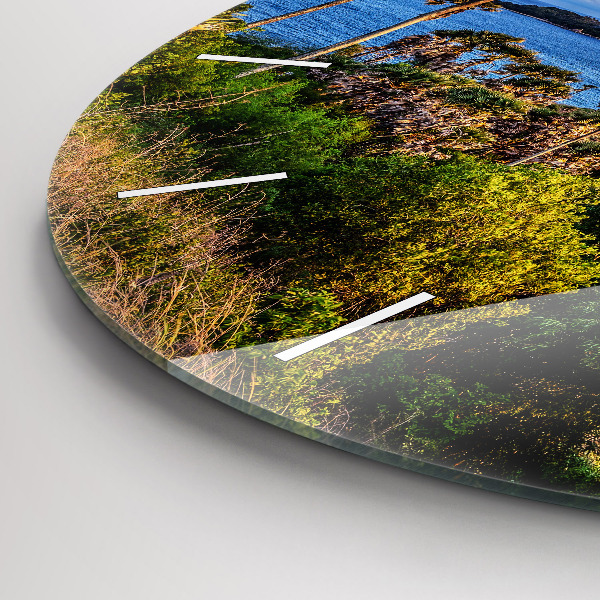 Horloge ronde Phuket en Thaïlande