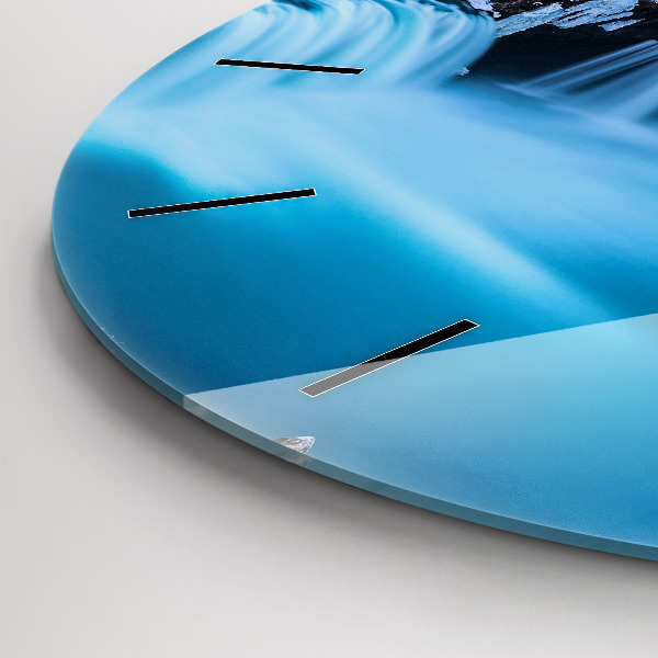 Horloge ronde Cascade de Godafoss, Islande