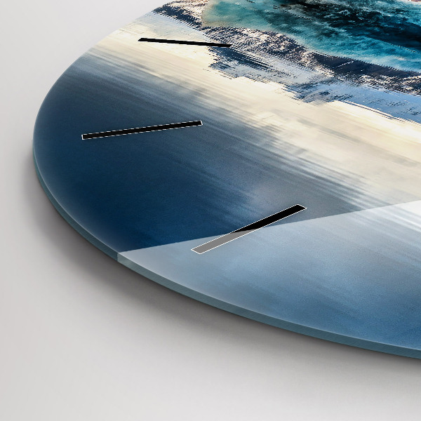 Horloge ronde Lac Jokulsarlon Islande