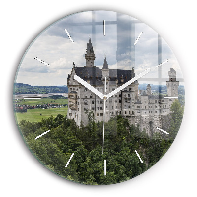 Horloge ronde Château de Neuschwanstein