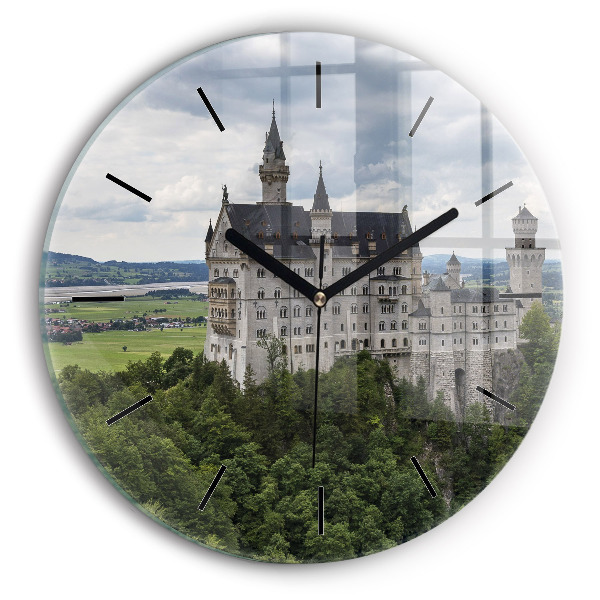 Horloge ronde Château de Neuschwanstein